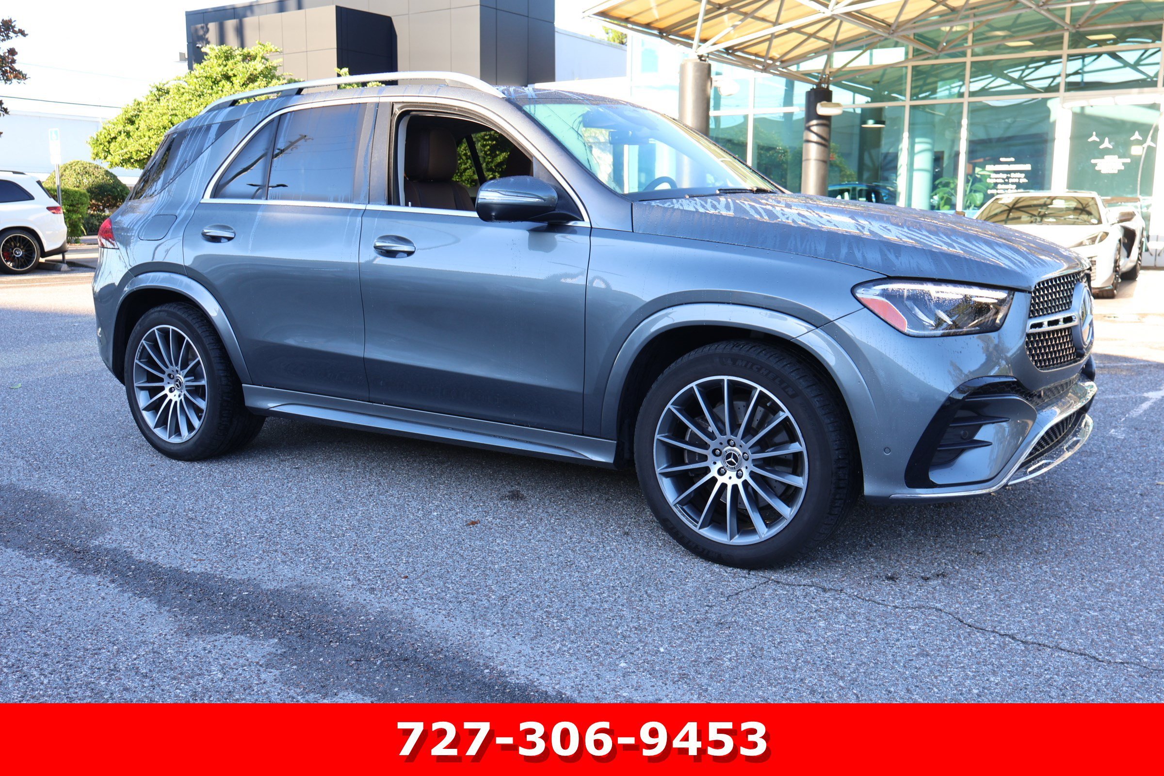 Certified Used 2024 Selenite Gray Metallic Mercedes-Benz GLE 350 image 12