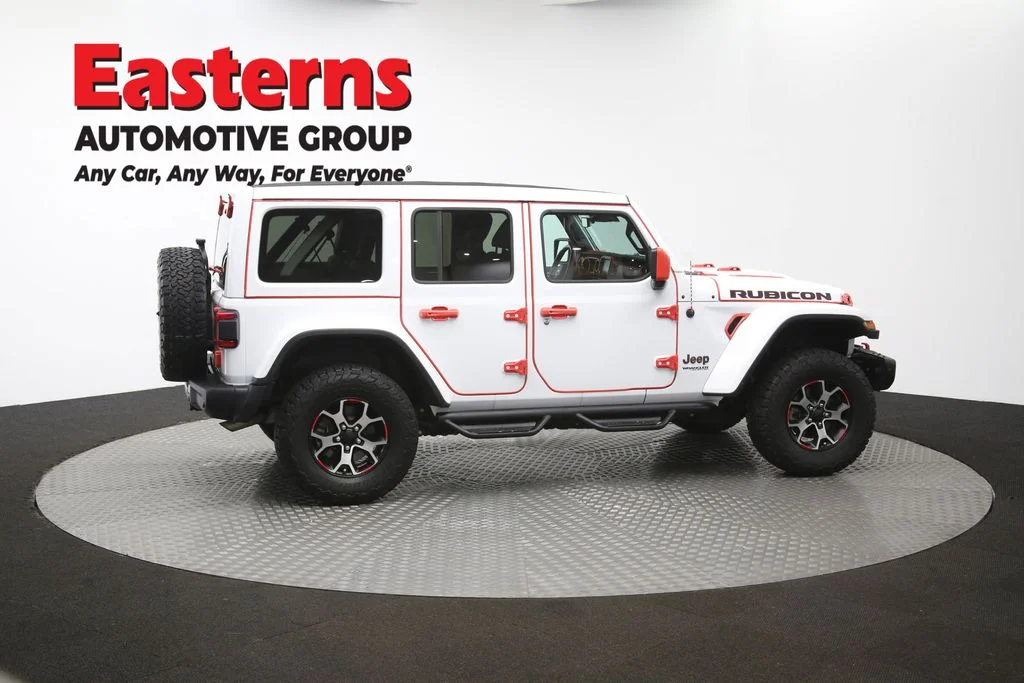 Used 2020 White Jeep Unlimited Rubicon image 47