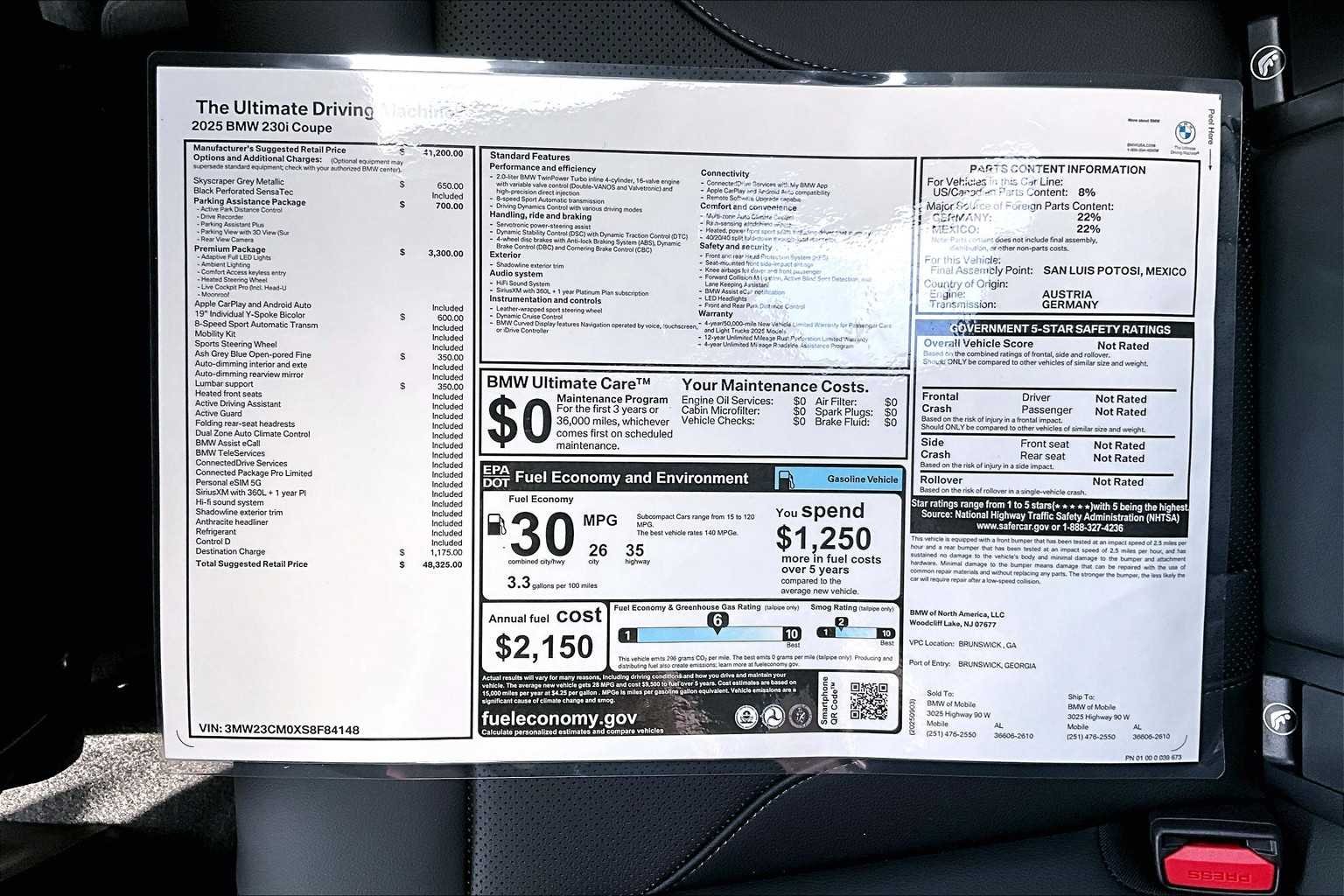 2025 BMW 2 Series 230i - Photo 20
