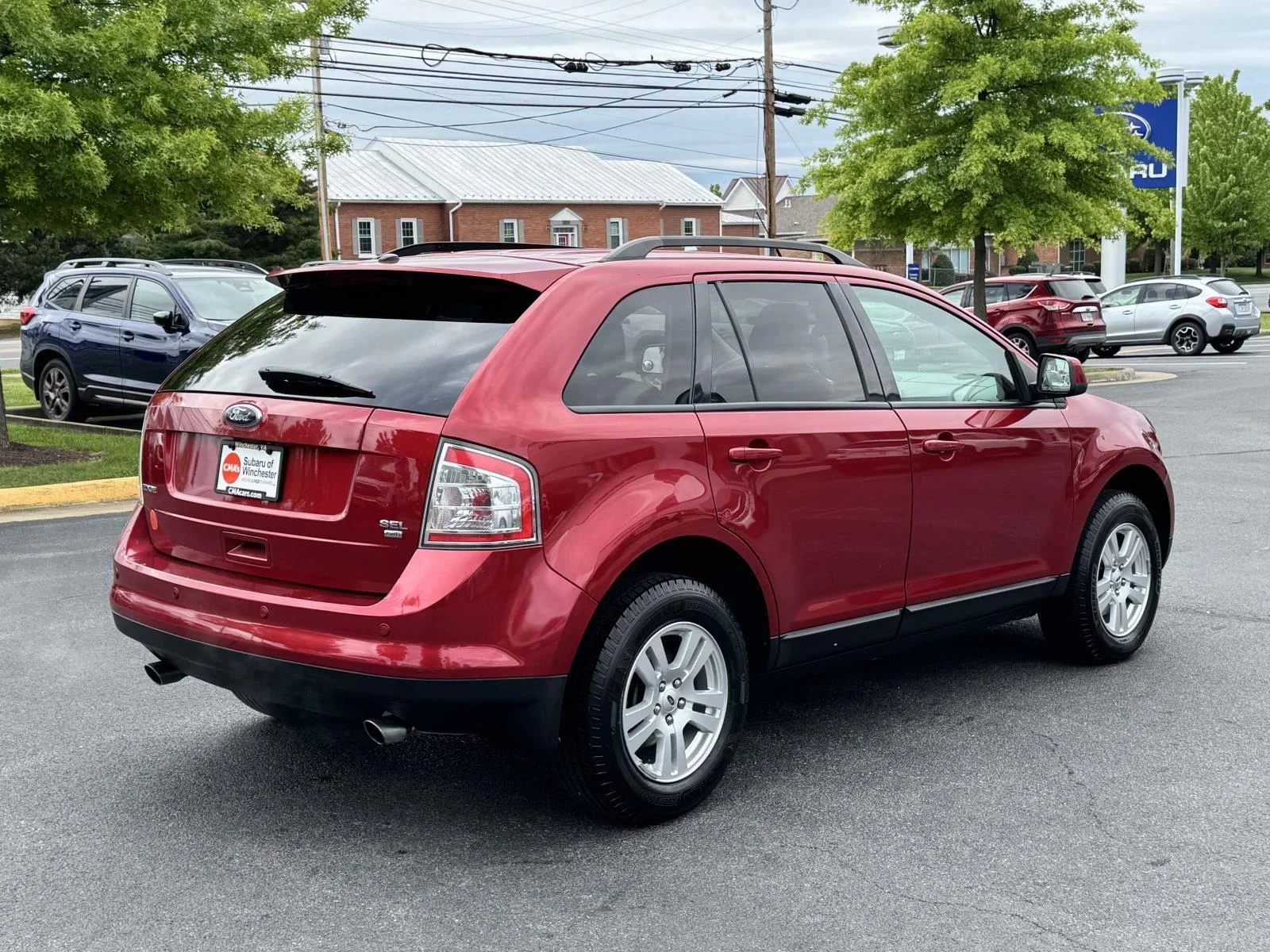 Used 2008 Ford Edge SEL with VIN 2FMDK48C58BA87630 for sale in Winchester, VA