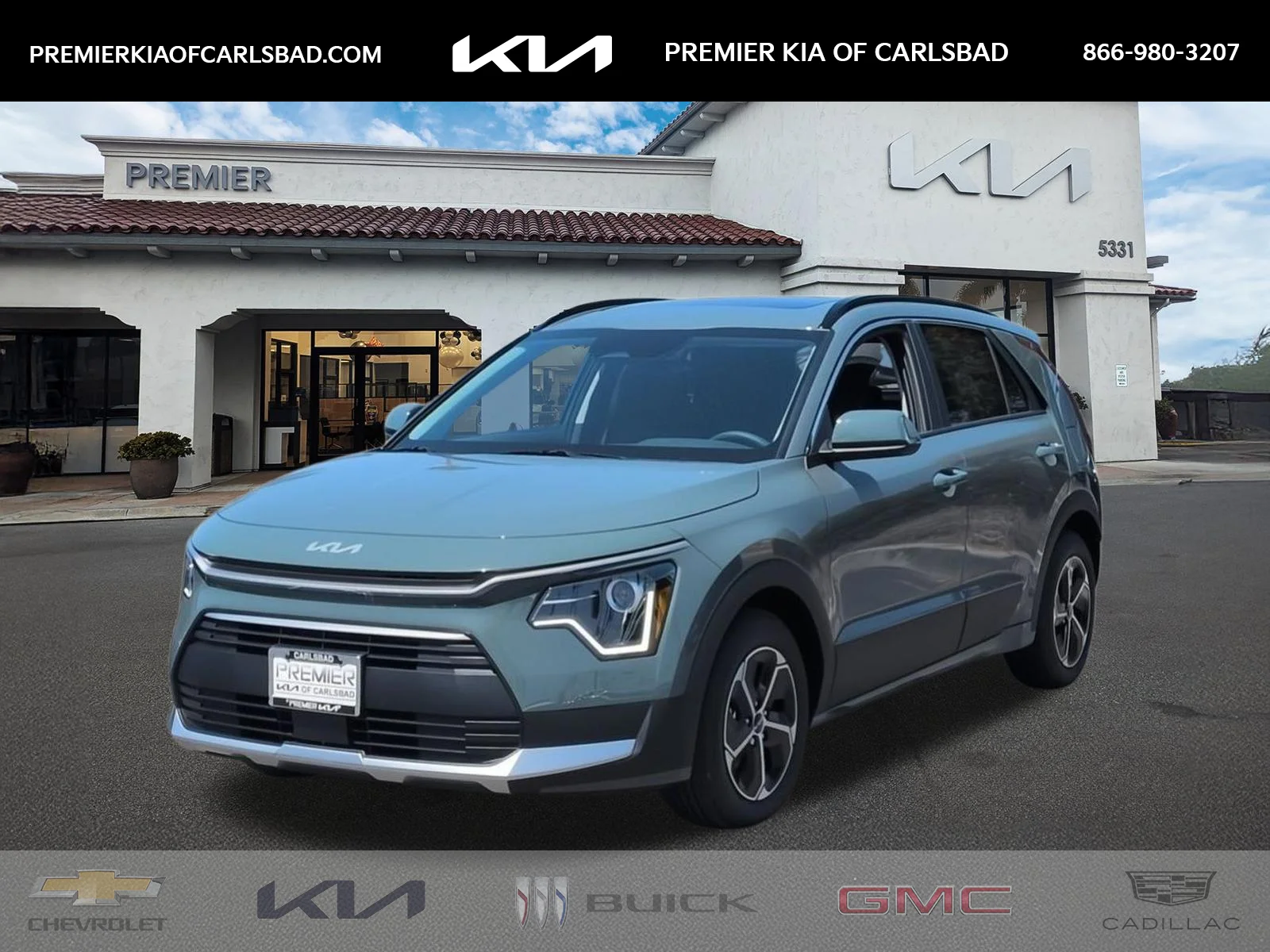 New 2026 Cityscape Green Kia EX image 1