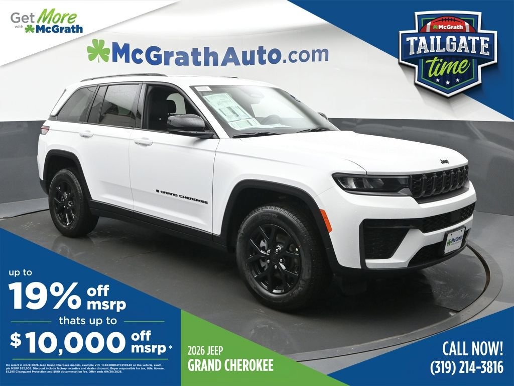 New 2026 Bright White Clear-Coat Exterior Paint Jeep Altitude image 1