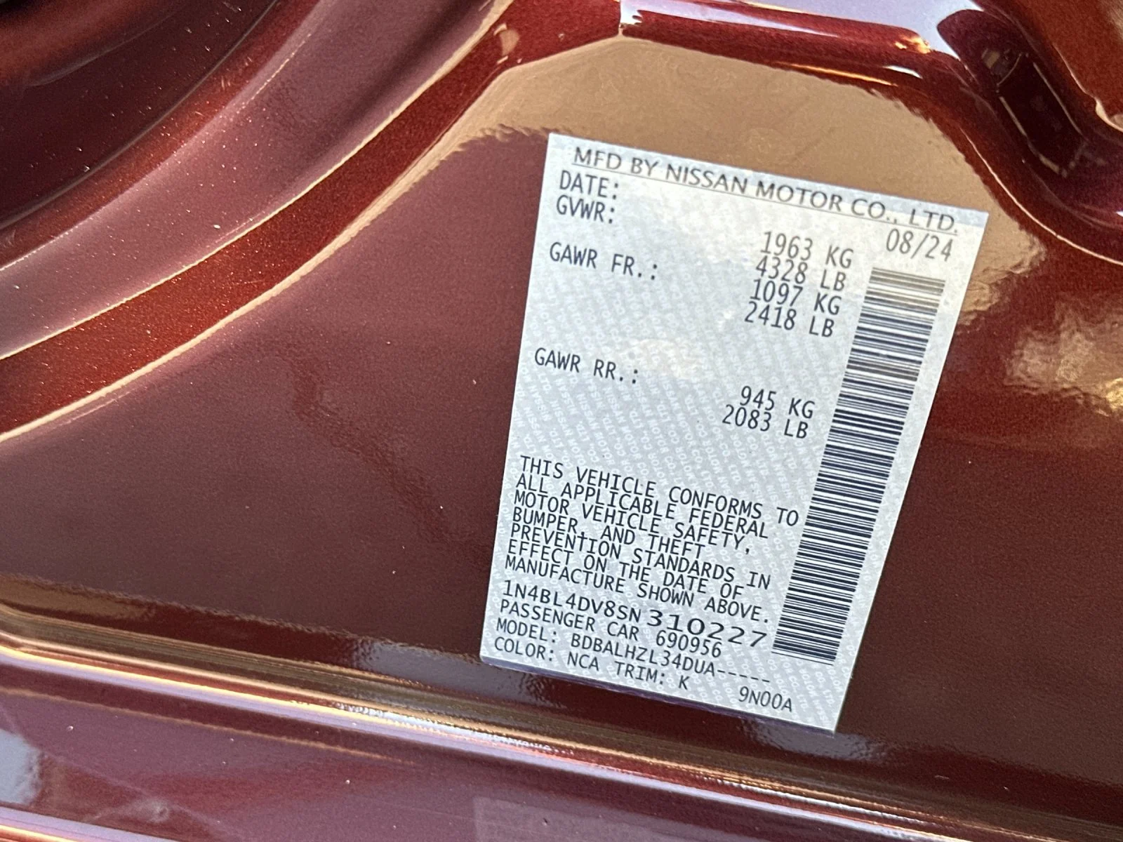 Used 2025  Nissan 2.5 SV image 31