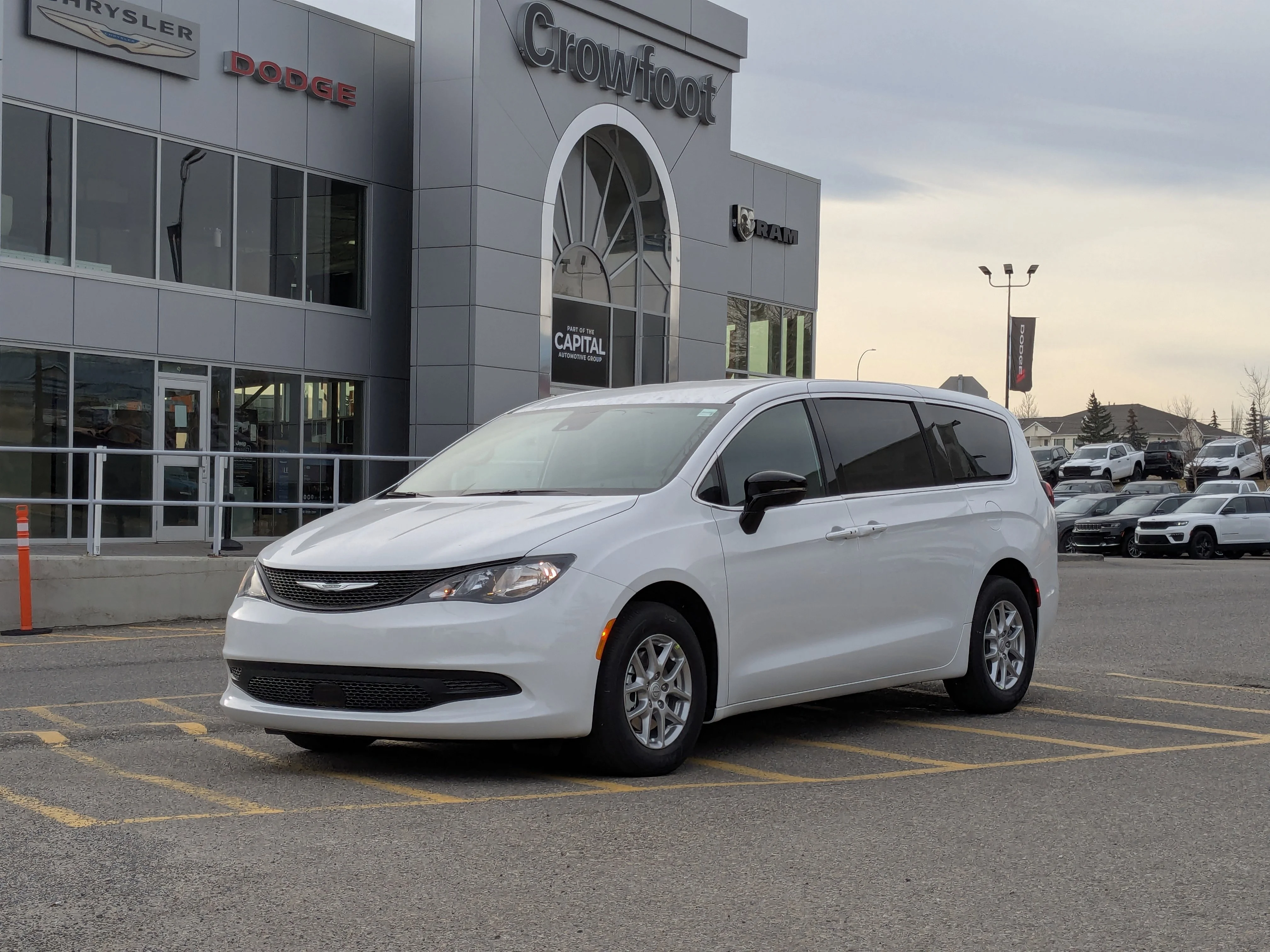 New 2026 White Chrysler SXT - - Customer Preferred Package 27E - Engine Block Heater & More image 1