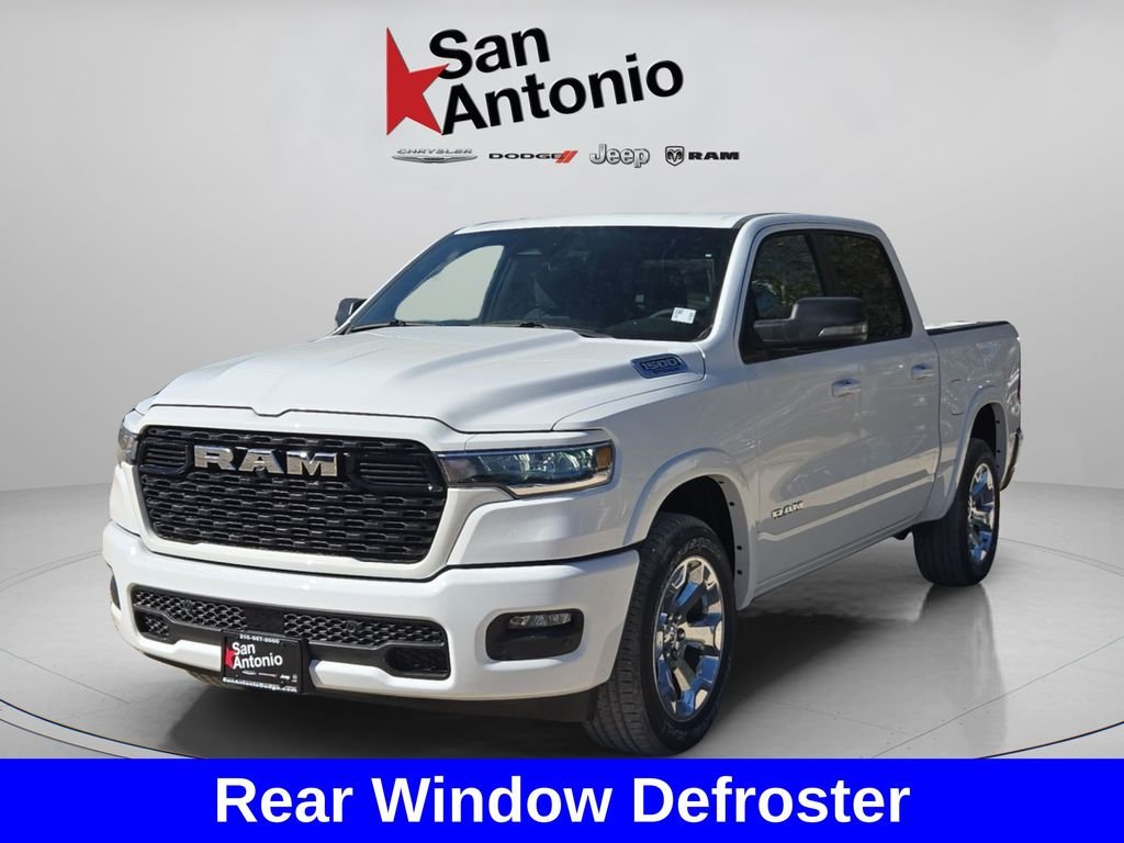 New 2025 Bright White Clear-Coat Exterior Paint RAM Big Horn/Lone Star image 6