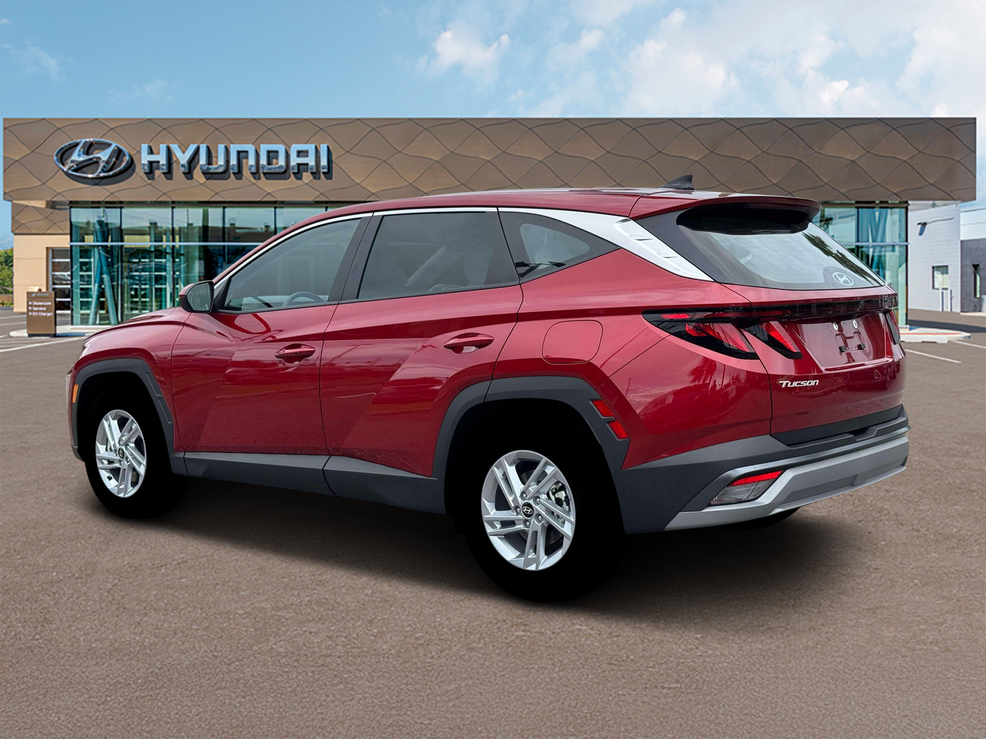 New 2026 Ultimate Red Hyundai SE FWD image 4