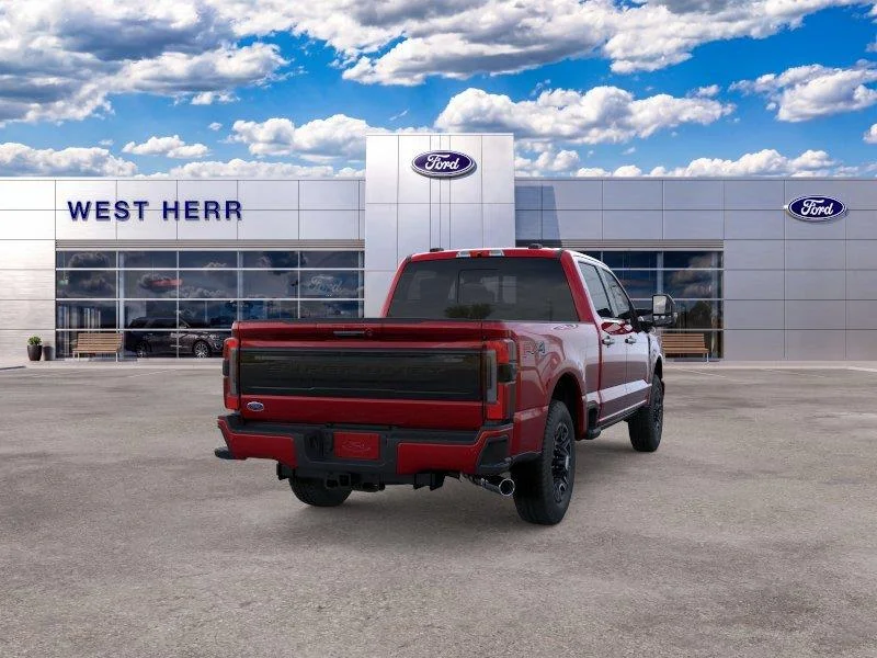 New 2026 Ruby Red Metallic Tinted Clearcoat Ford F-350® Platinum® image 8