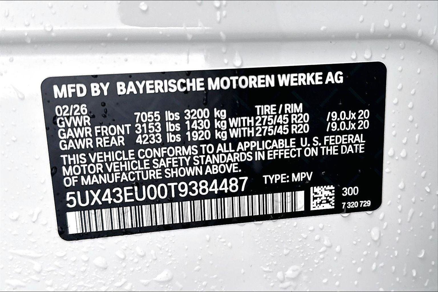 New 2026 Alpine White BMW xDrive50e image 11
