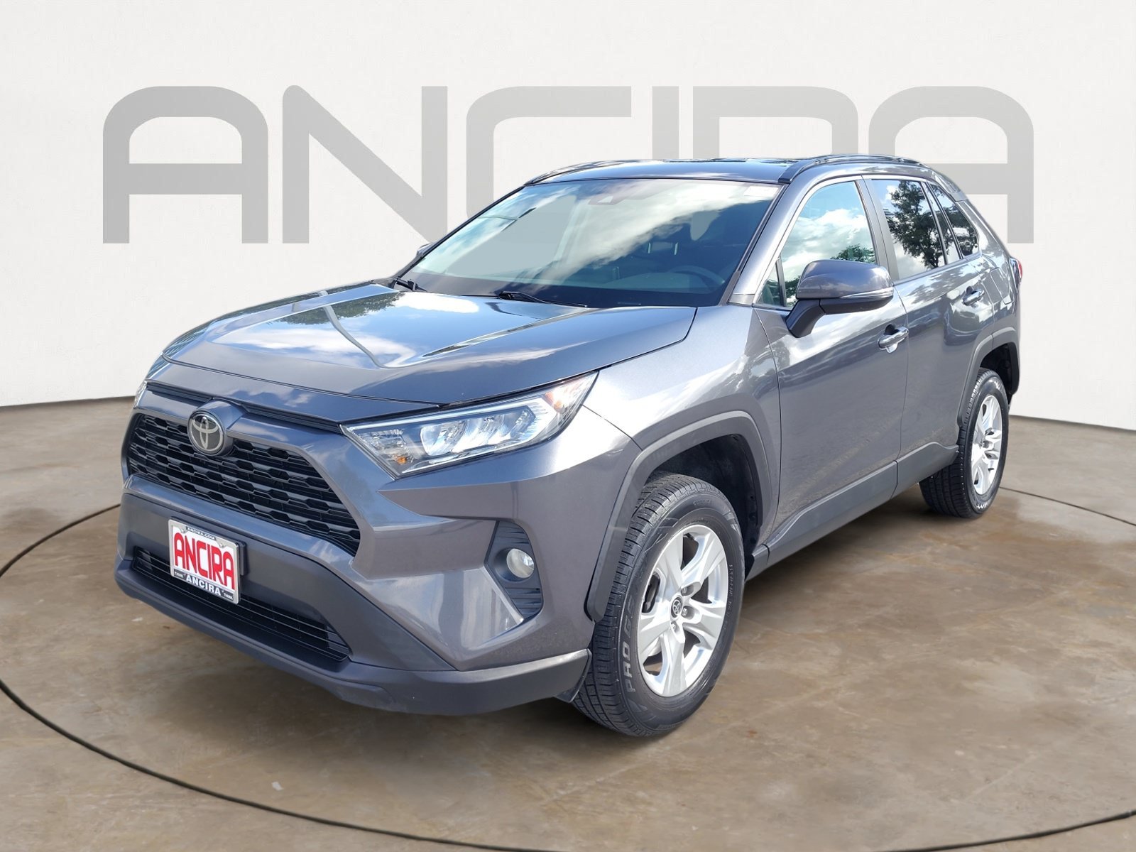 Used 2021 Magnetic Gray Metallic Toyota XLE image 8