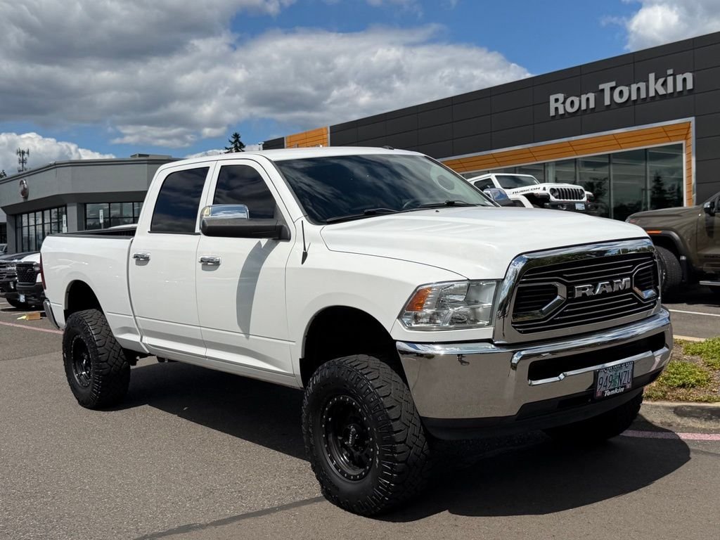 Used 2016 Bright White Clearcoat Ram SLT image 2
