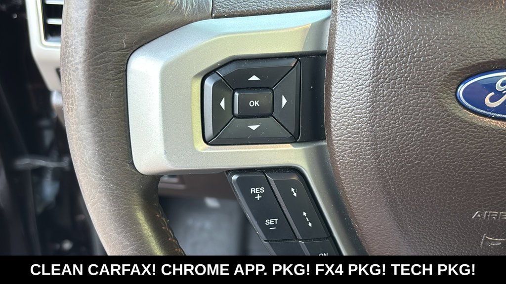 Used 2018 Magma Red Metallic Ford King Ranch image 15