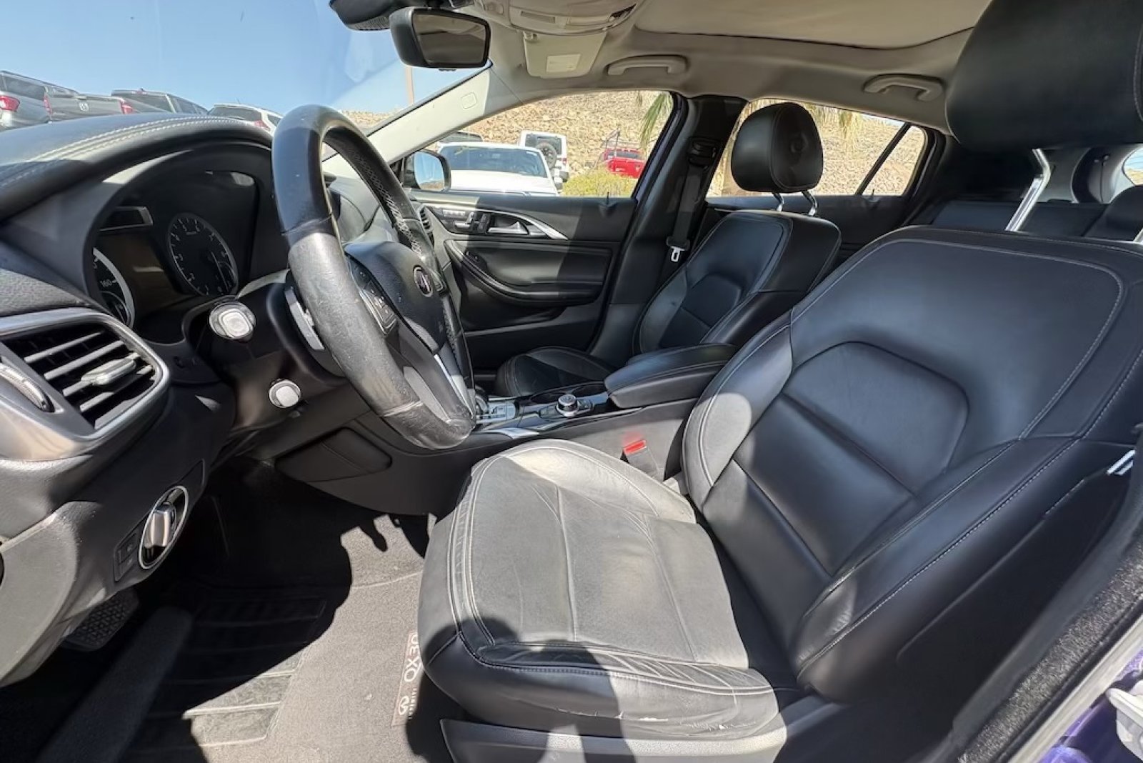 Used 2017 Ink Blue INFINITI Premium image 10