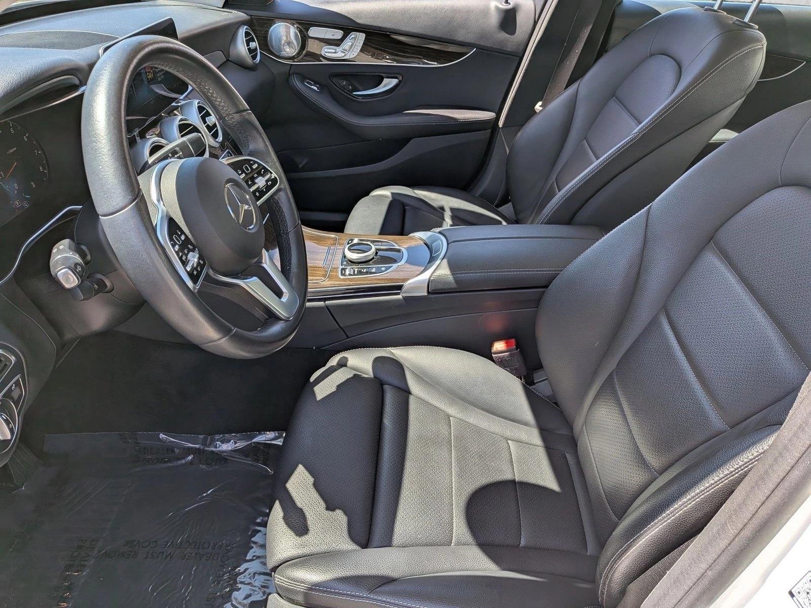 Used 2021 Designo Diamond White Metallic Mercedes-Benz C 300 image 17