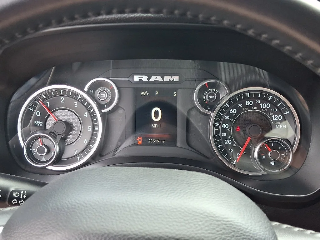 Used 2023 Patriot Blue Pearlcoat Ram Big Horn image 26