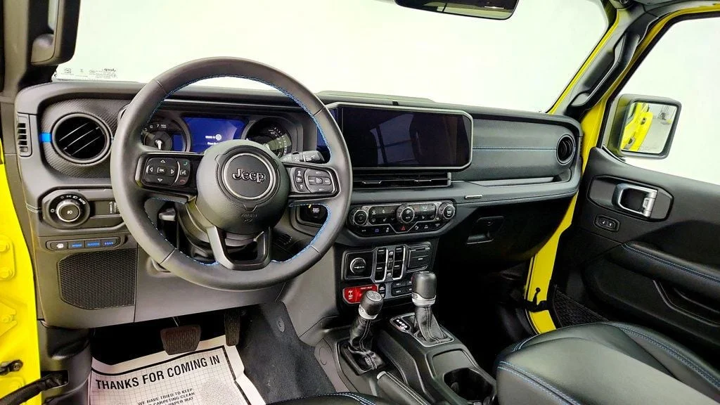 Used 2024 High Velocity Clearcoat Jeep Rubicon X 4x4 w/ Sky One-Touch Power Top & Nappa Leathe image 13