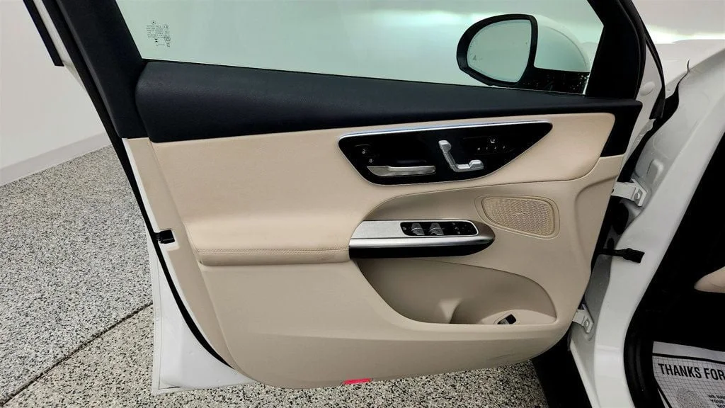 Used 2025 Polar White Mercedes-Benz GLC 300 4MATIC® SUV w/ Panorama Sunroof & 19
