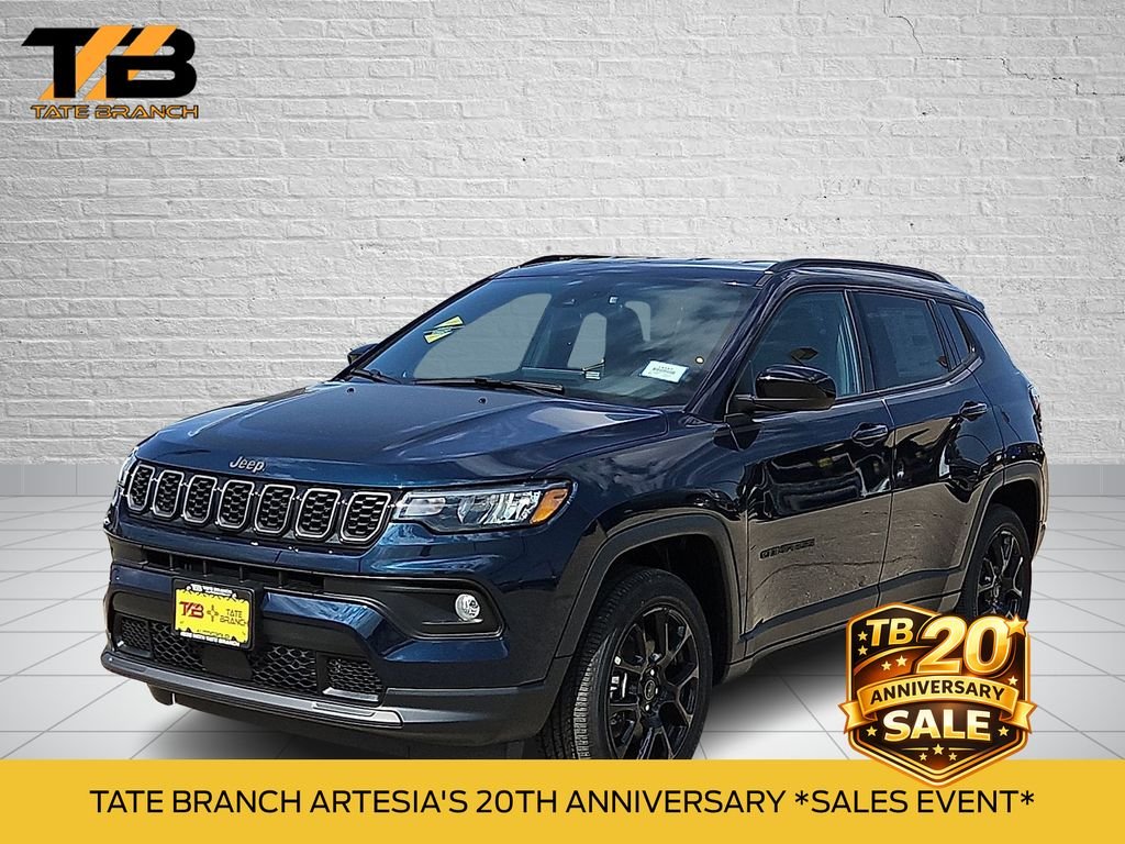 New 2026 Fathom Blue Pearl Coat Jeep Latitude image 1