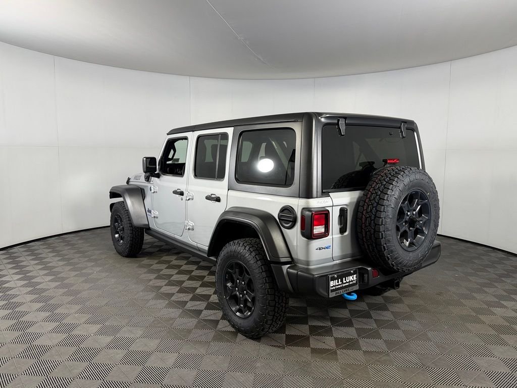 Certified Used 2023 Silver Jeep Willys 4xe image 9