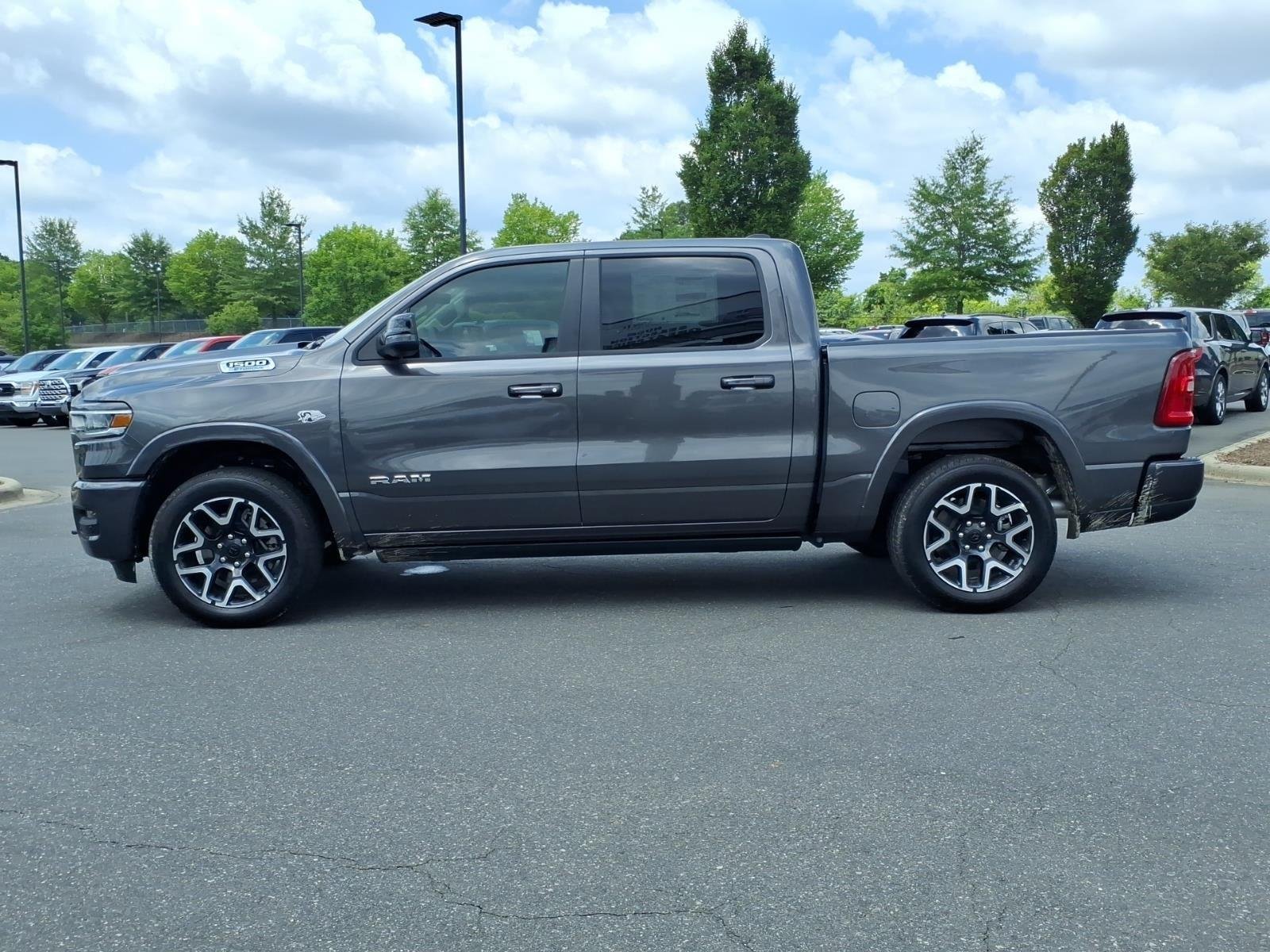New 2026 Granite Crystal Metallic Clear-Coat Exterior Paint RAM Laramie image 3
