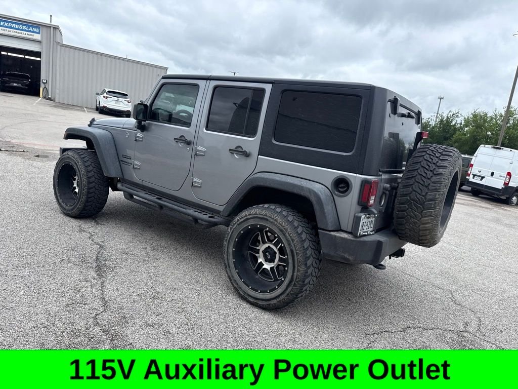 Used 2017 Silver Jeep Unlimited Sport image 19