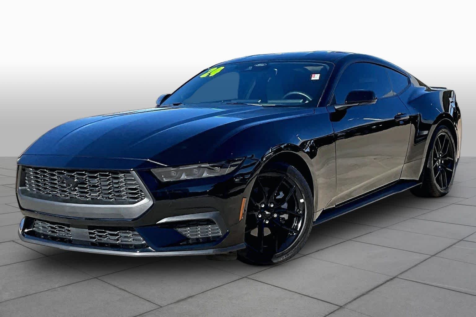 Used 2024 Shadow Black Ford EcoBoost image 2