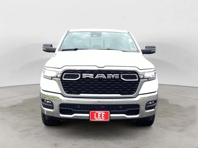 New 2026 Bright White Clearcoat Ram BIG HORN CREW CAB 4X4 5
