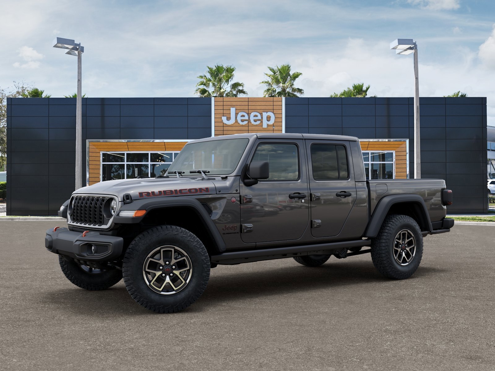 New 2026 Granite Crystal Metallic Clearcoat Jeep Rubicon image 2