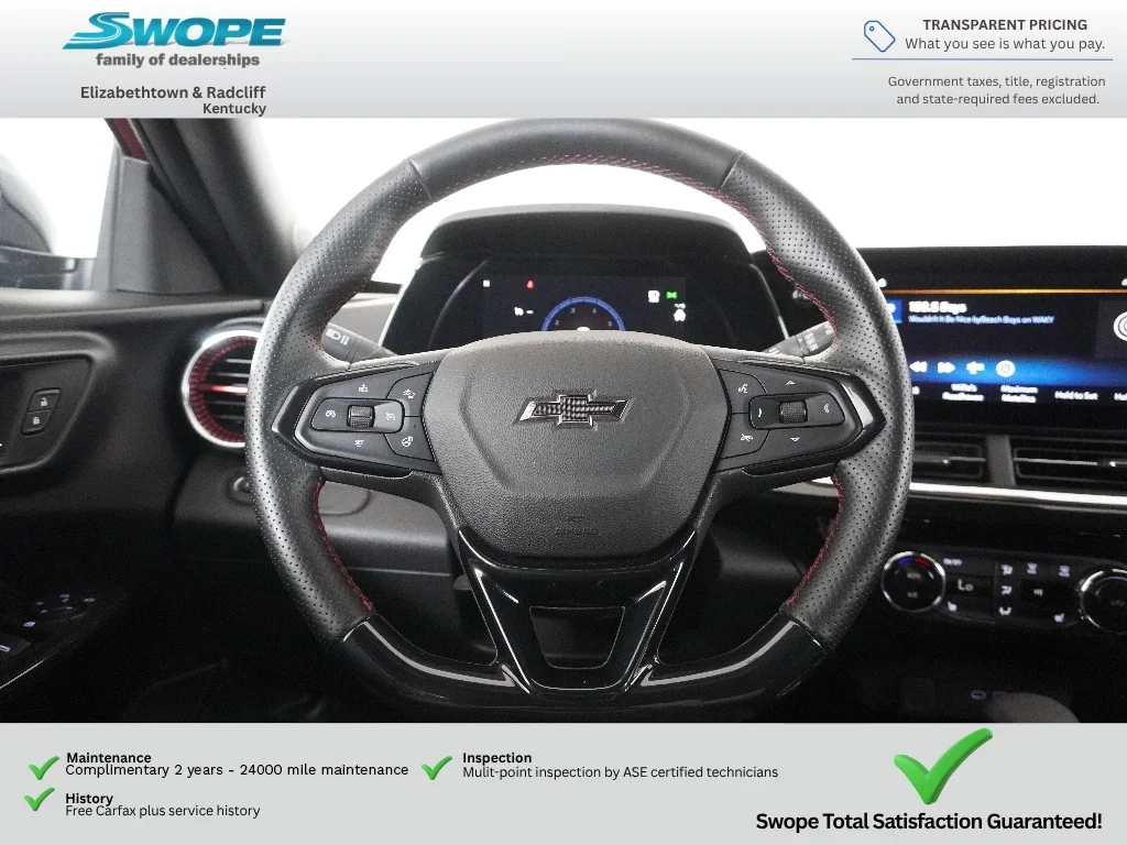 Used 2024 CRIMSON METALLIC Chevrolet 2RS image 16