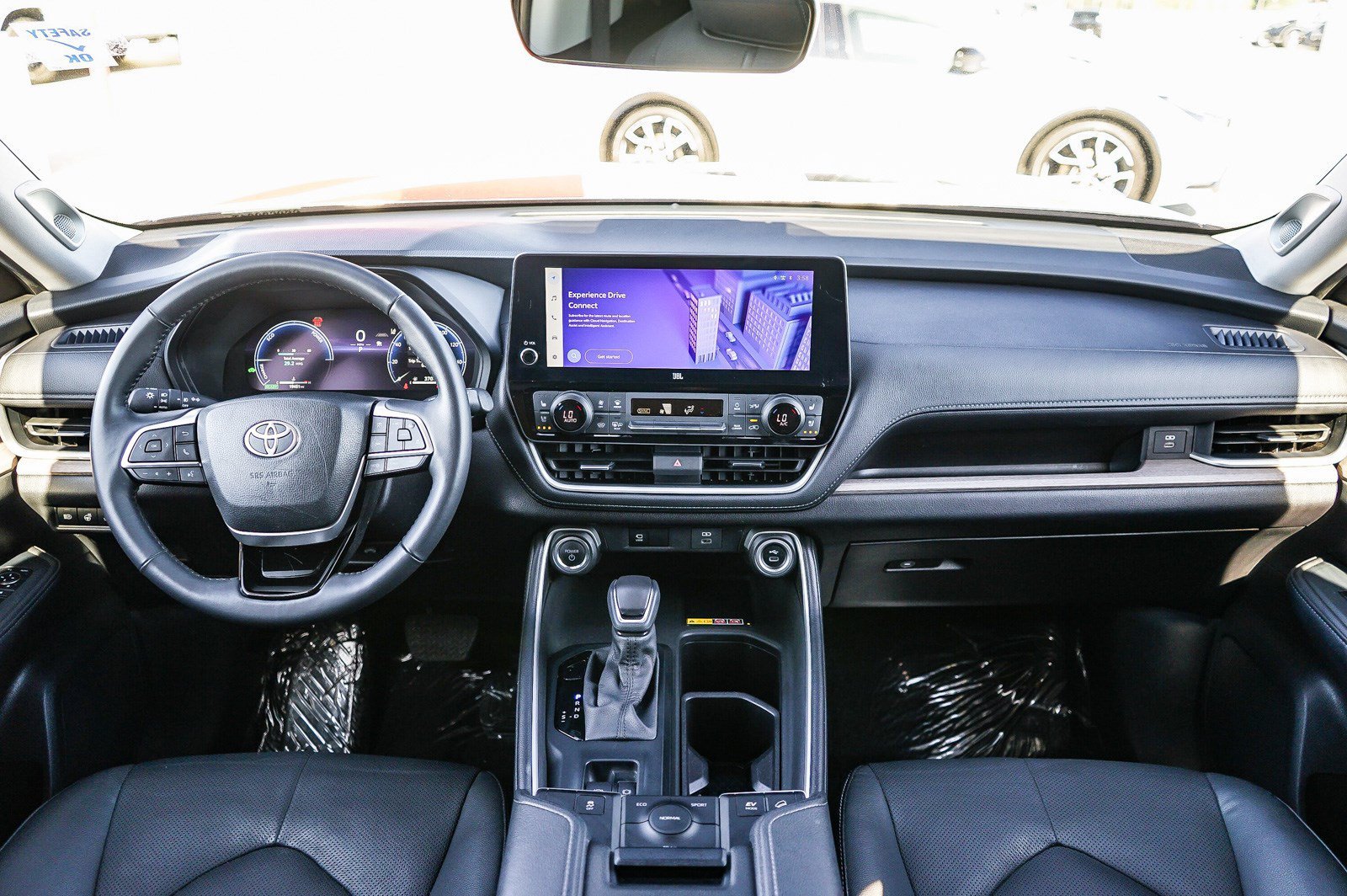 Certified Used 2025 Midnight Black Metallic Toyota Hybrid XLE image 12