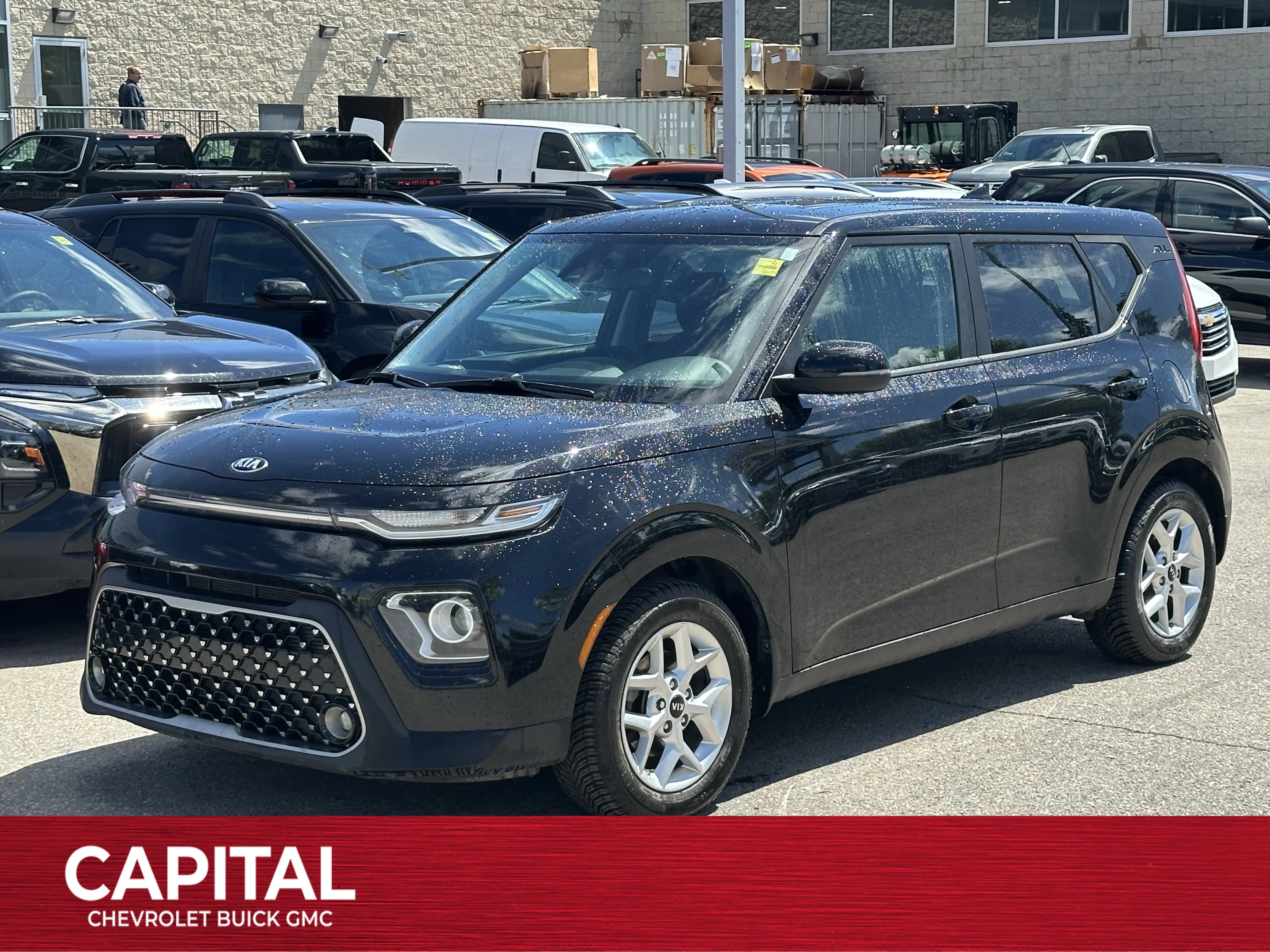Certified Used 2021 Black Kia EX image 1