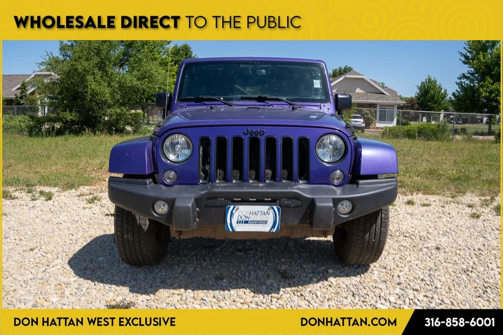 Used 2016 Purple Jeep Unlimited Sahara image 18
