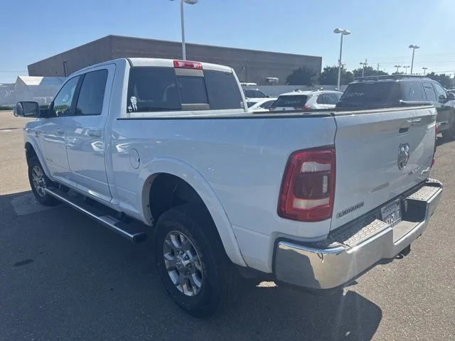 Used 2022 Bright White Clearcoat Ram Laramie image 8
