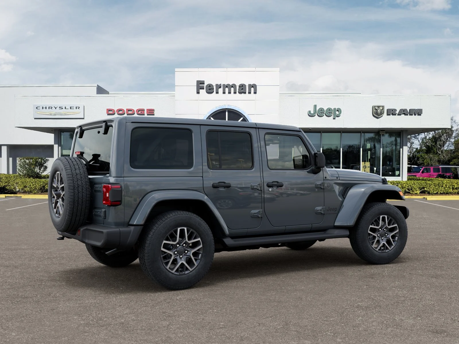 New 2026 Anvil Clear-Coat Exterior Paint Jeep Sahara image 40