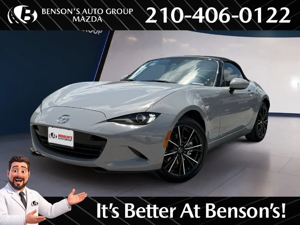 New 2026 Gray Mazda Grand Touring image 1