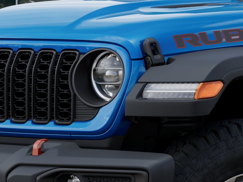 New 2026 Hydro Blue Pearl-Coat Exterior Paint Jeep Rubicon image 39