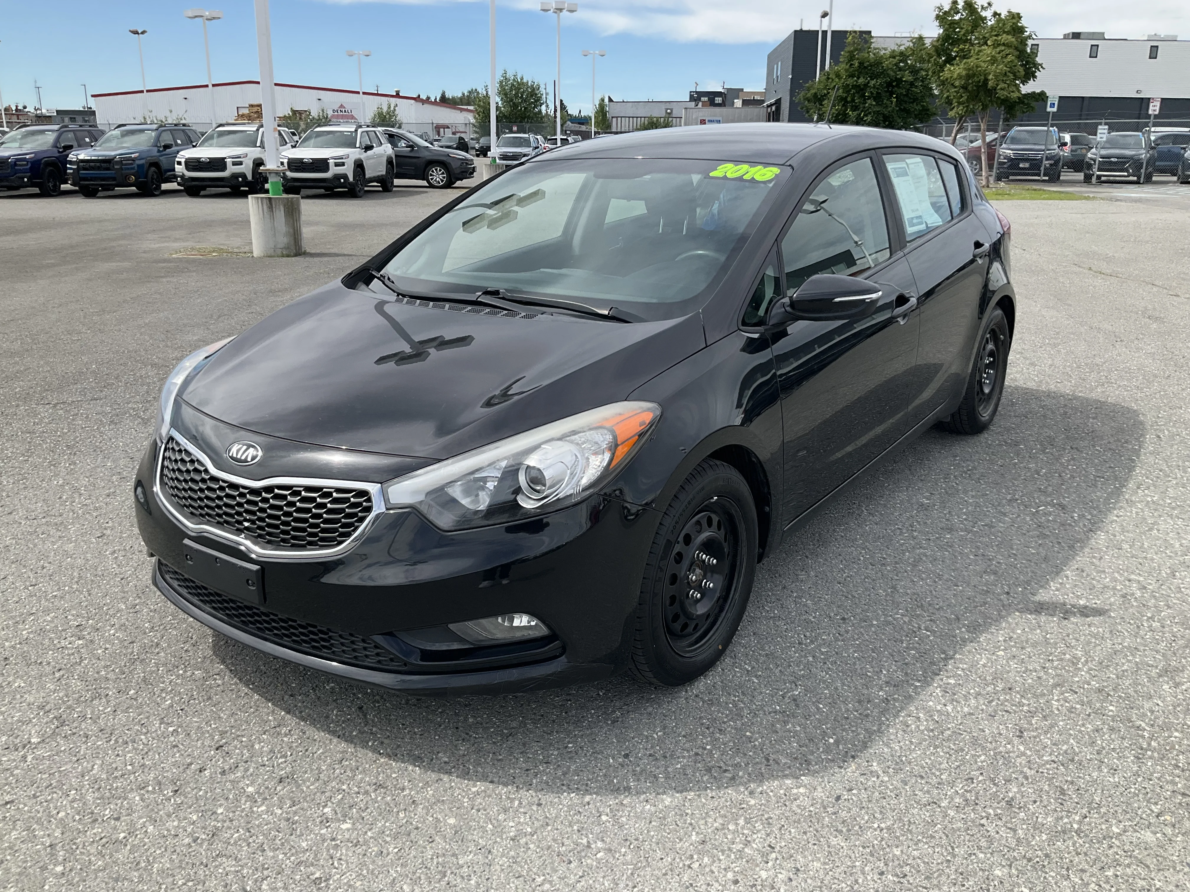 Used 2016 Aurora Black Pearl Kia LX image 1