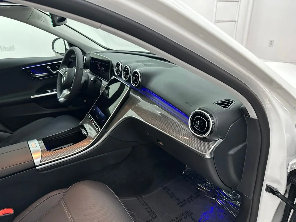 New 2026 White Mercedes-Benz C 300 image 24