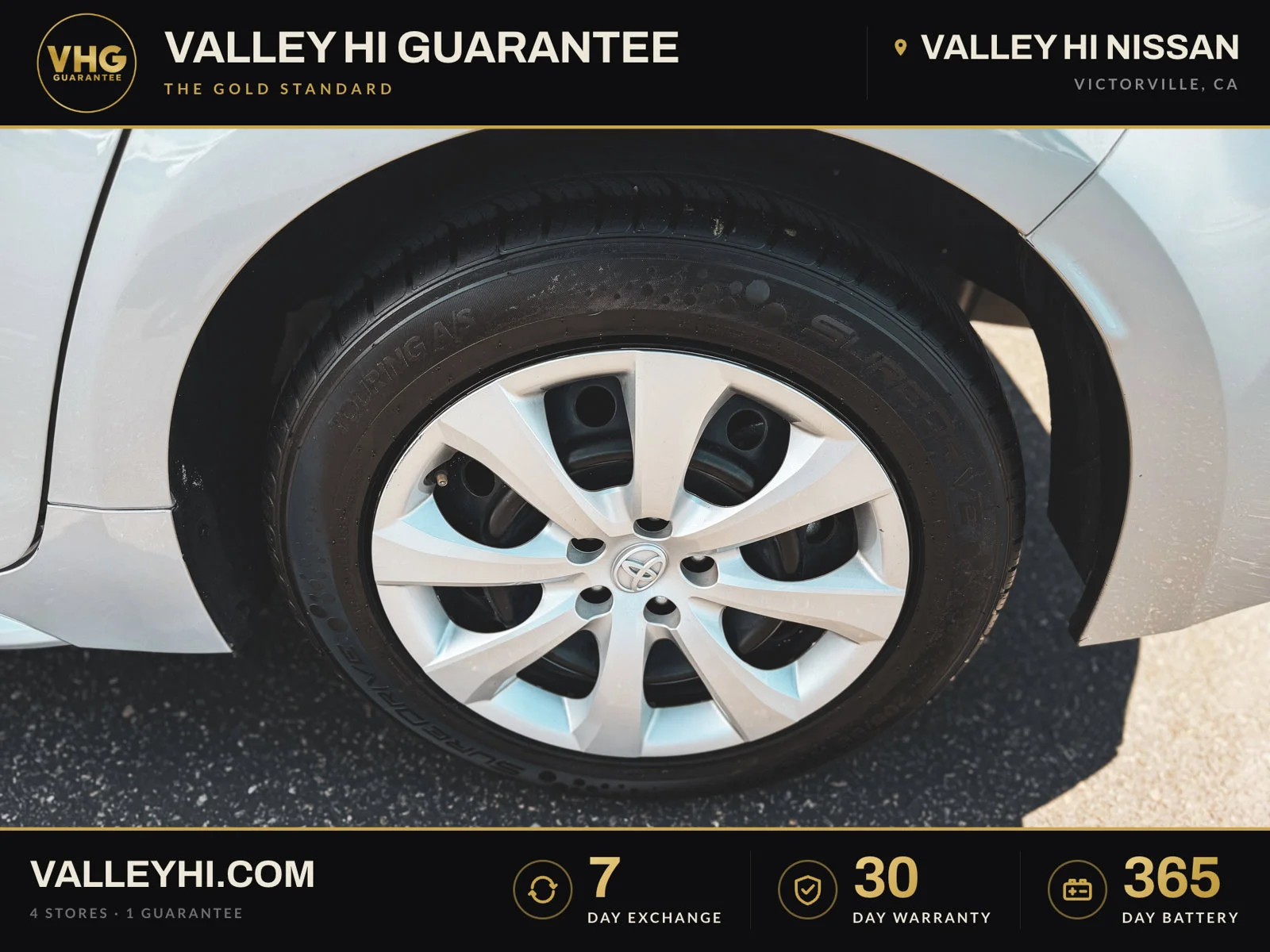 Used 2024 Silver Toyota LE image 12