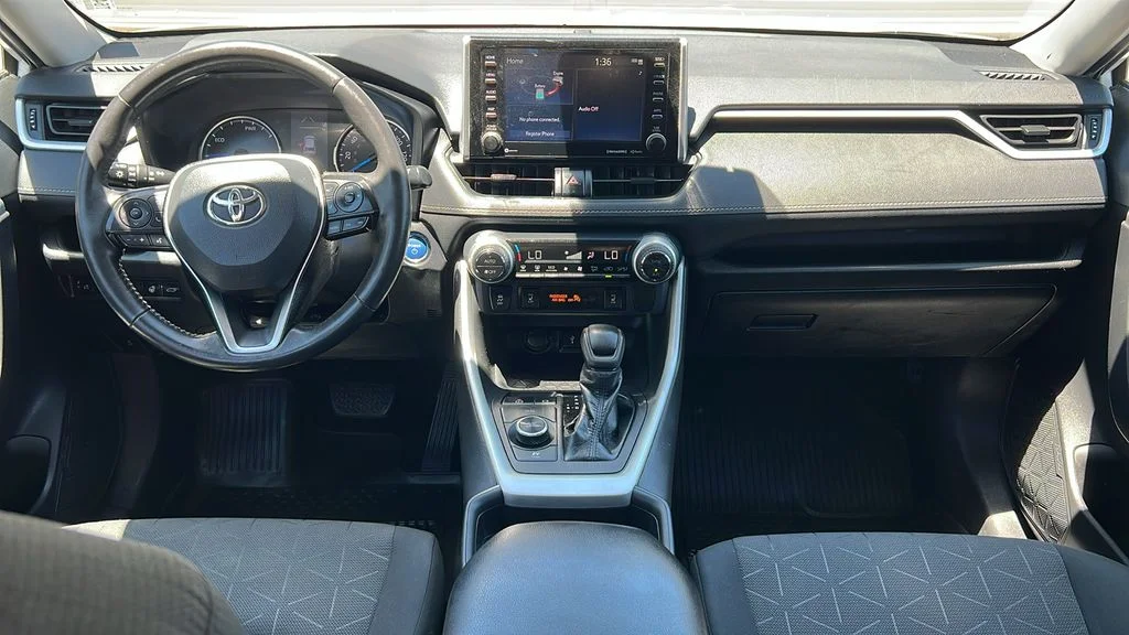 Used 2021 Super White Toyota XLE image 6
