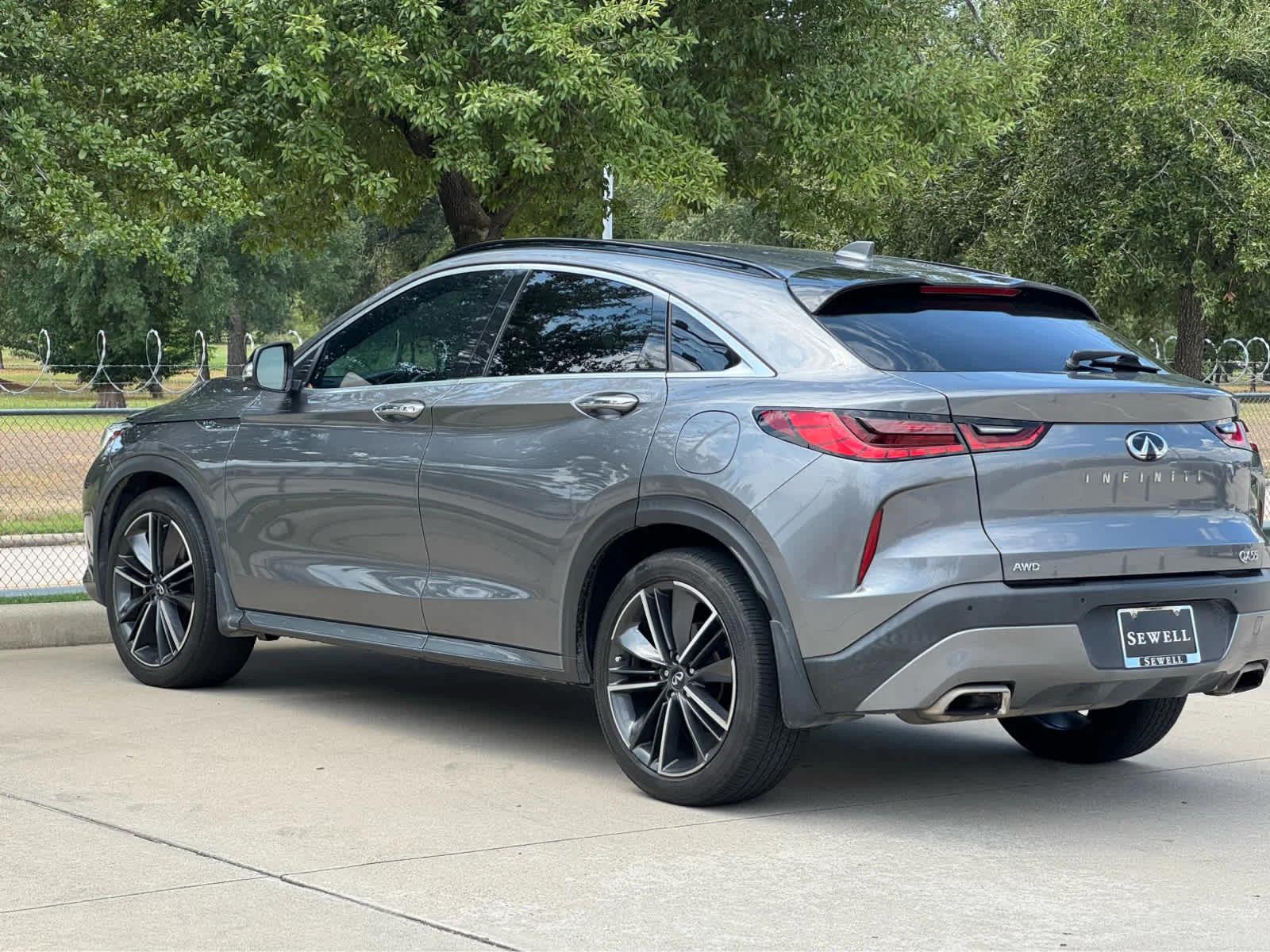 Certified Used 2023 Graphite Shadow INFINITI ESSENTIAL image 8