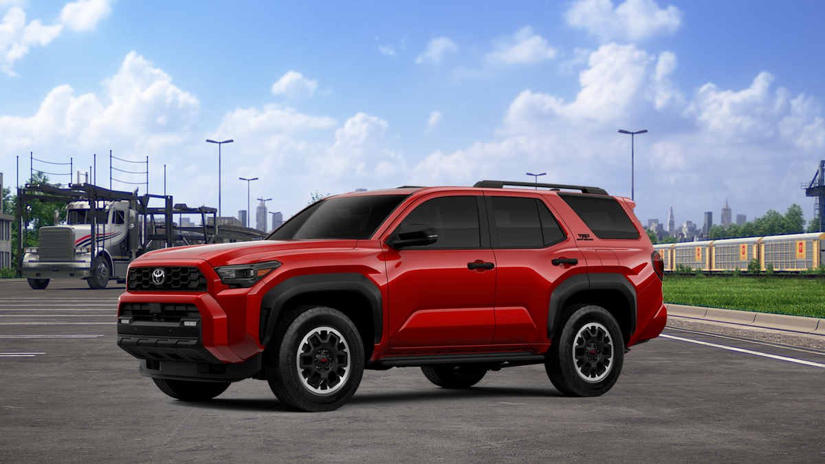 New 2026 Supersonic Red Toyota TRD Off-Road Premium image 2