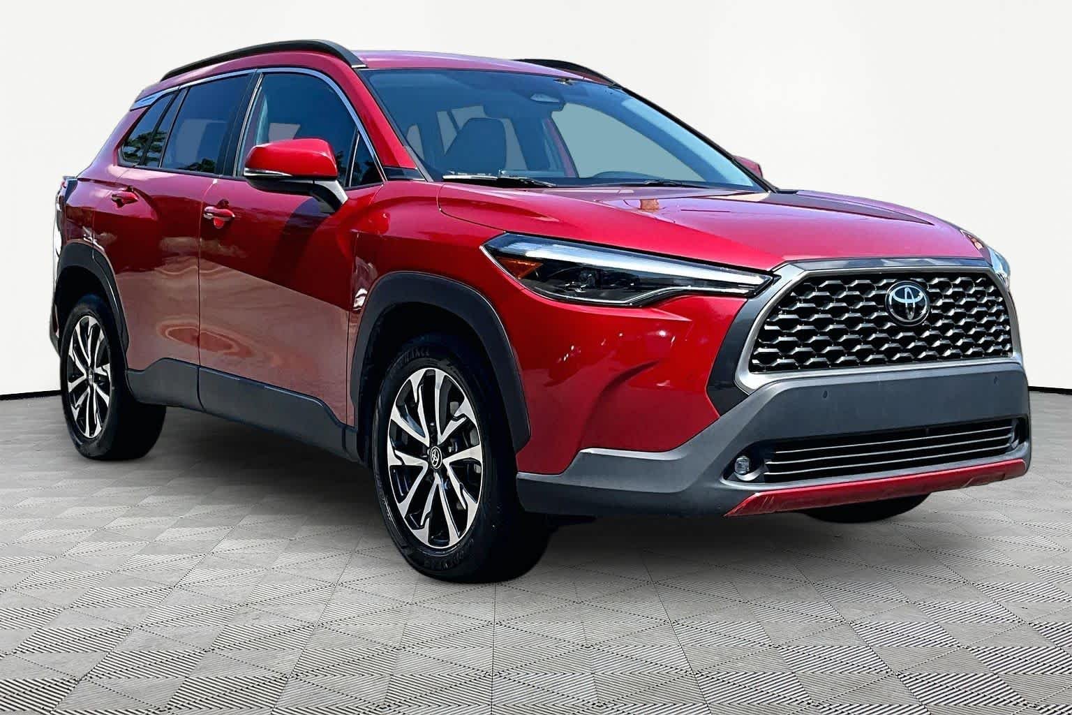 Certified Used 2023 Barcelona Red Metallic Toyota XLE image 3