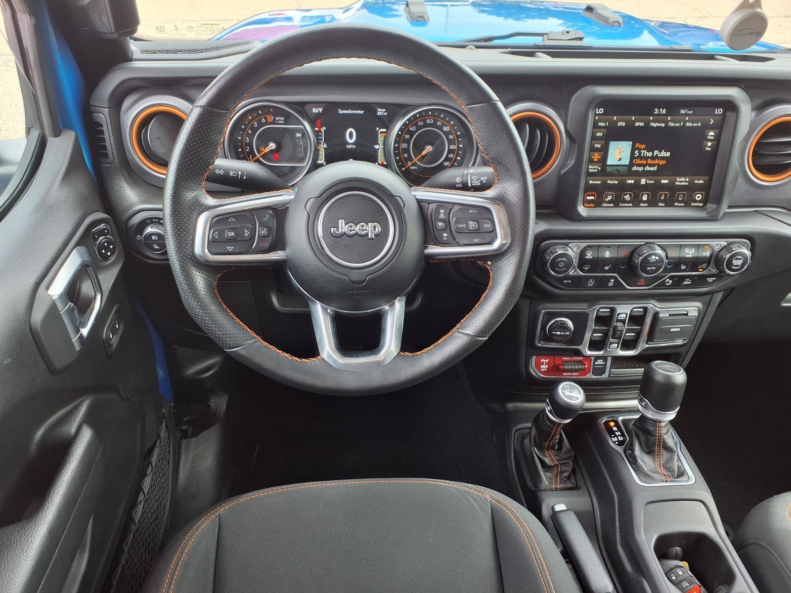 Certified Used 2023 Hydro Blue Pearlcoat Jeep Mojave image 6