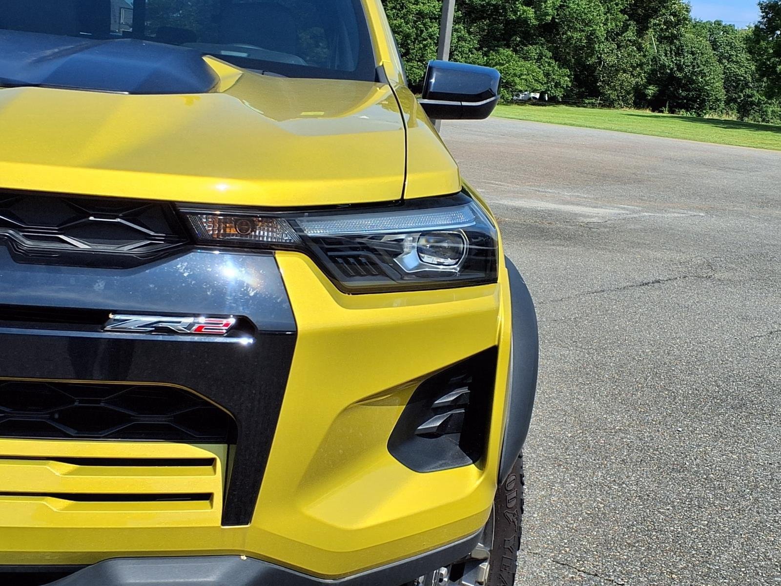 Certified Used 2023 Yellow Chevrolet 4WD ZR2 image 16