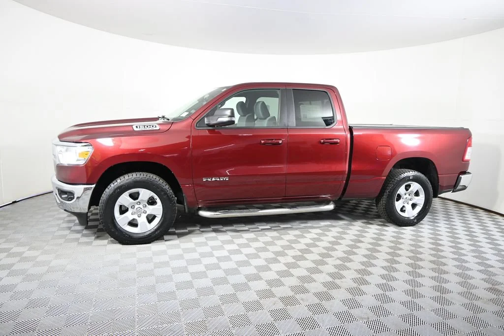 Used 2021 RAM Ram 1500 Pickup Big Horn/Lone Star with VIN 1C6SRFBT2MN742067 for sale in Forest Lake, Minnesota