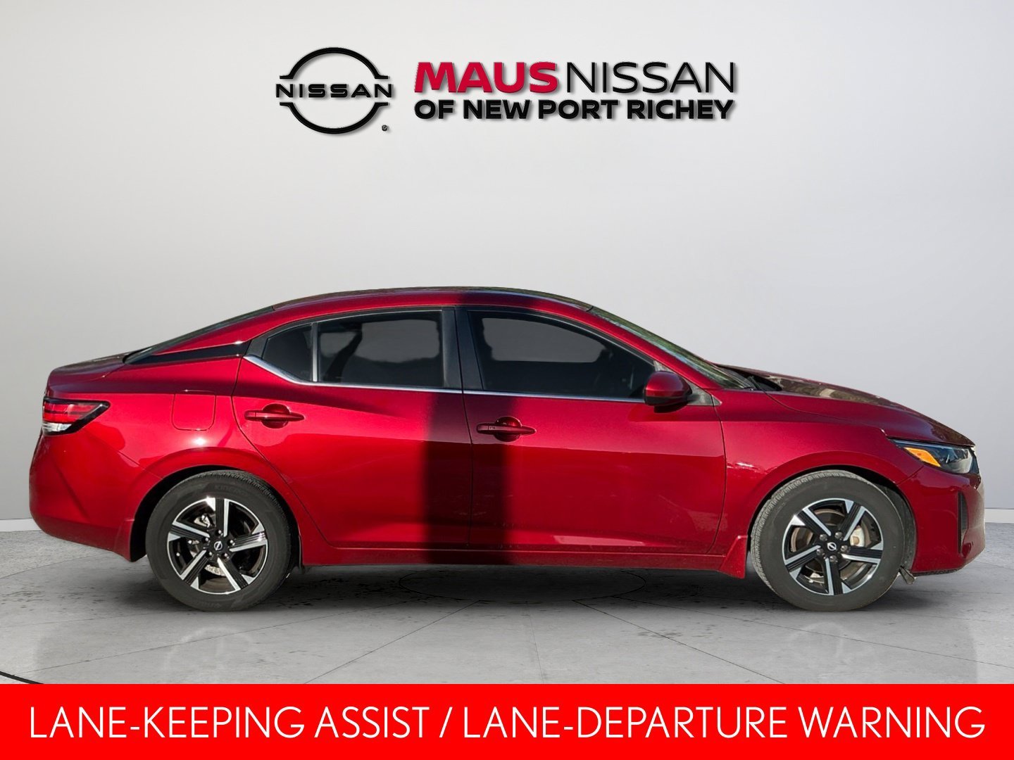 Certified Used 2024 Red Nissan SV image 8