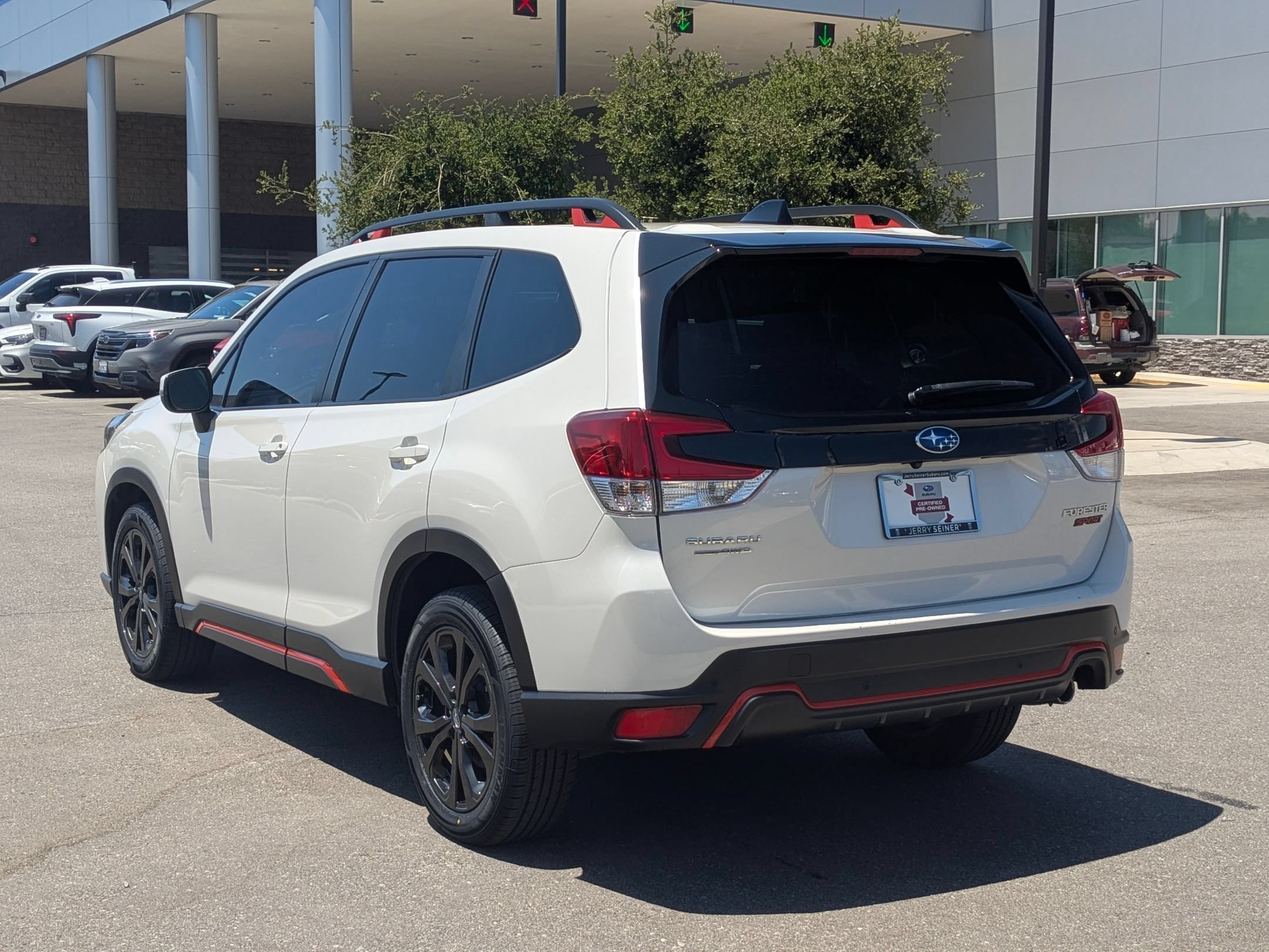 Certified Used 2024 Crystal White Pearl Subaru Sport image 3