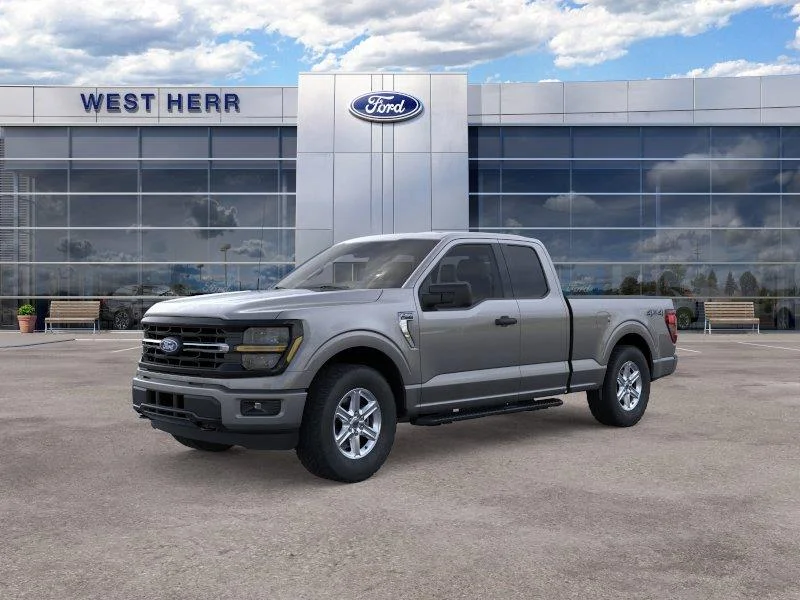 New 2026 Carbonized Gray Metallic FORD XLT image 2