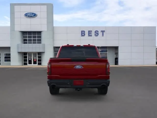 New 2025 Rapid Red Metallic Tinted Clearcoat Ford STX image 5