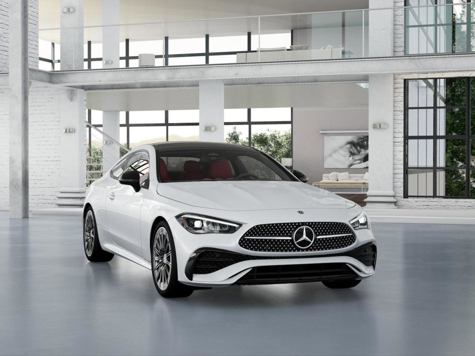 New 2026 MANUFAKTUR Moonlight White Metallic Mercedes-Benz CLE 450 image 9